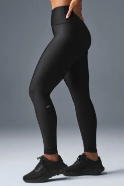 High-Waist Airlift Legging - Black -ALO Clothing Shop W5561R 01 b1 s1 a4 m196