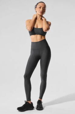 High-Waist Airlift Legging - Anthracite 9 High-Waist Airlift Legging - Anthracite -ALO Clothing Shop W5561R 02125 b1 s1 a5 1 m206