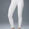 7/8 High-Waist Airbrush Legging - White