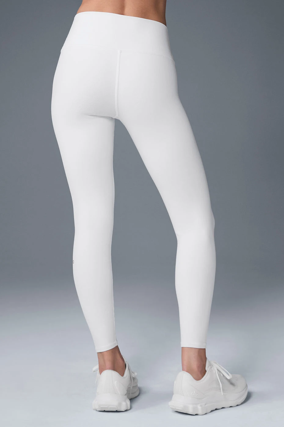 7/8 High-Waist Airbrush Legging - White 2 7/8 High-Waist Airbrush Legging - White - Image 2