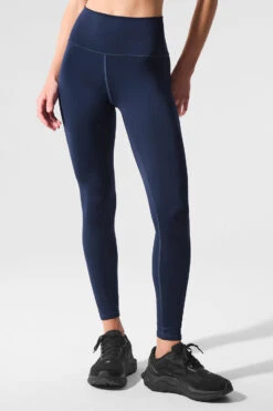 7/8 High-Waist Airlift Legging - Navy