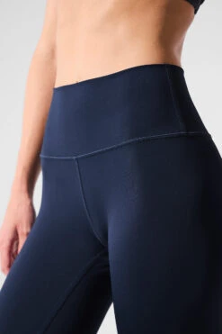 7/8 High-Waist Airlift Legging - Navy -ALO Clothing Shop W5766R 03842 b1 s1 a3 1 m224