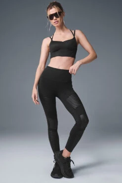 7/8 High-Waist Moto Legging - Black -ALO Clothing Shop W5767R 01 b1 s1 a3 1 m100 1eb04728 f067 4c02 b65f 5ec730306ed7