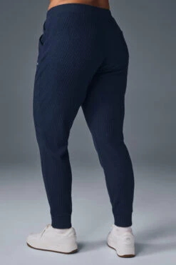 Muse Sweatpant - Navy -ALO Clothing Shop W5784R 03842 b1 s1 a2 1 m182
