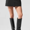Fan Club Mini Skirt - Black