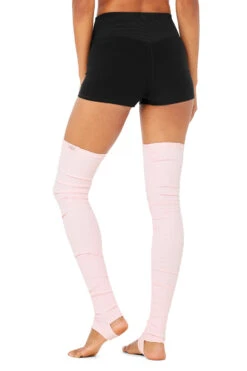 Goddess Leg Warmer - Powder Pink 6 Goddess Leg Warmer - Powder Pink -ALO Clothing Shop W7055R 03829 b1 s1 a3 1 m18