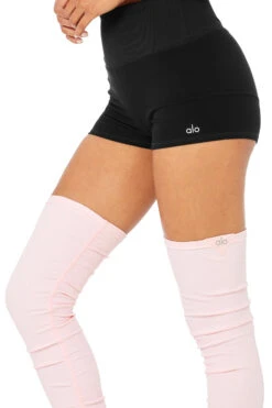 Goddess Leg Warmer - Powder Pink 7 Goddess Leg Warmer - Powder Pink -ALO Clothing Shop W7055R 03829 b1 s1 a4 1 m18