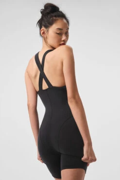 Airbrush Real Onesie - Black 7 Airbrush Real Onesie - Black -ALO Clothing Shop W8115R 01 b1 s1 a4 1 m54