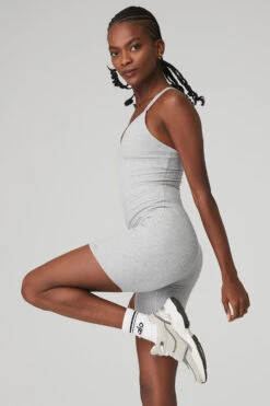 Alosoft Suns Out Onesie - Athletic Heather Grey 7 Alosoft Suns Out Onesie - Athletic Heather Grey -ALO Clothing Shop W8137R 02910 b1 s1 a2 1 m100 d707e3b5 16d7 4261 8a93 86514447b451