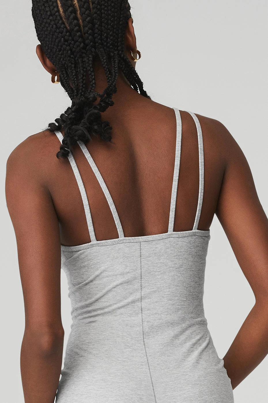 Alosoft Suns Out Onesie - Athletic Heather Grey 5 Alosoft Suns Out Onesie - Athletic Heather Grey - Image 5