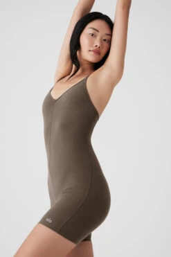 Alosoft Suns Out Onesie - Olive Tree -ALO Clothing Shop W8137R 05279 b1 s1 a4 1 m54