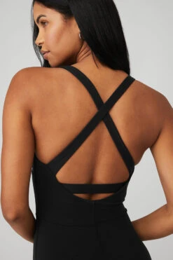 Airbrush Physique Onesie - Black -ALO Clothing Shop W8140R 01 b1 s1 a4 1 m18