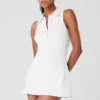 Charmed Tennis Dress - White