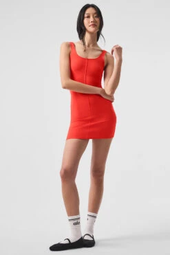 Alosoft Head Start Dress - Red Hot Summer 8 Alosoft Head Start Dress - Red Hot Summer -ALO Clothing Shop W8261R 04356 b1 s1 a6 1 m54